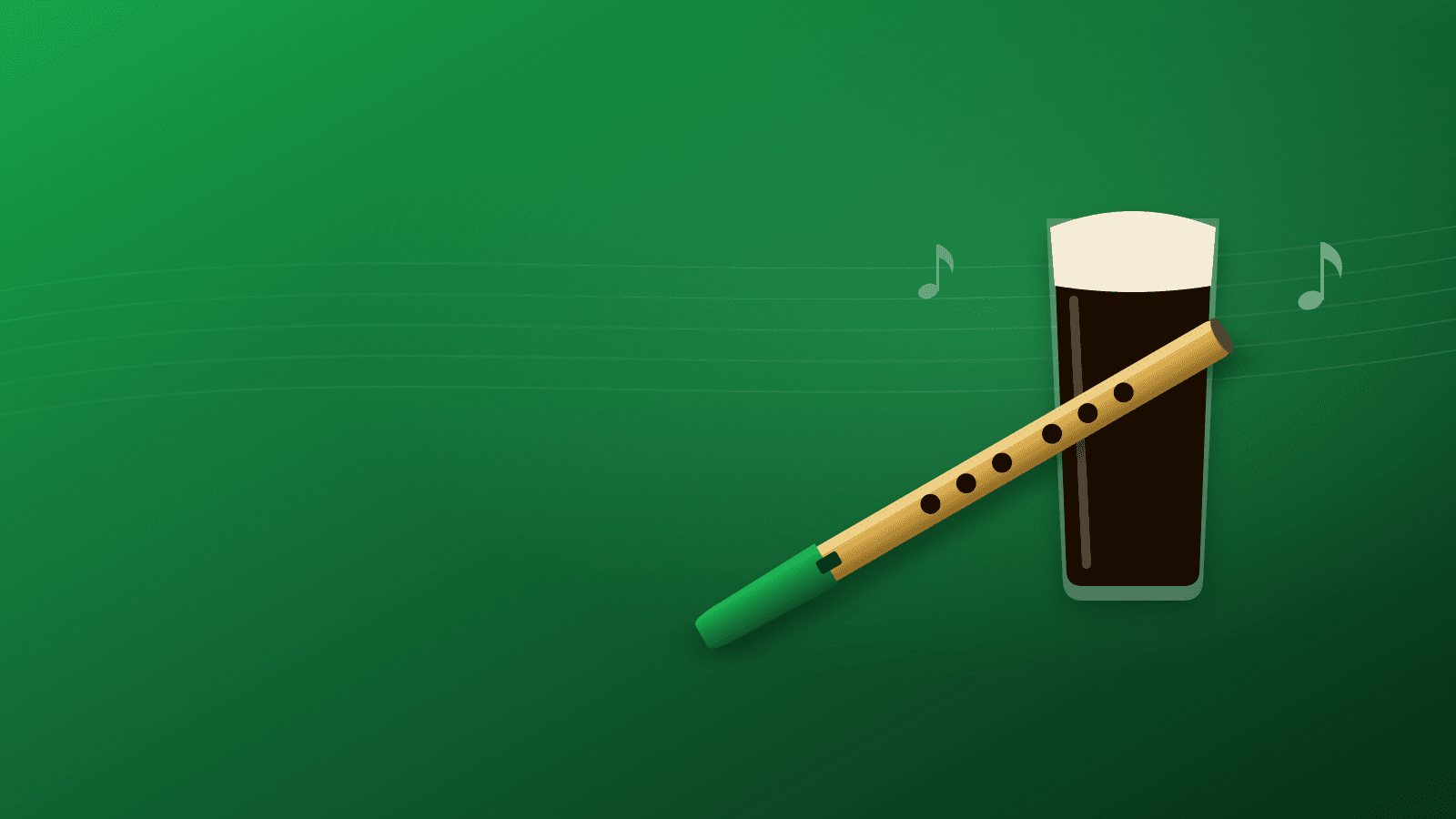 Irish Pub Songs on the Tin Whistle – banner illustration