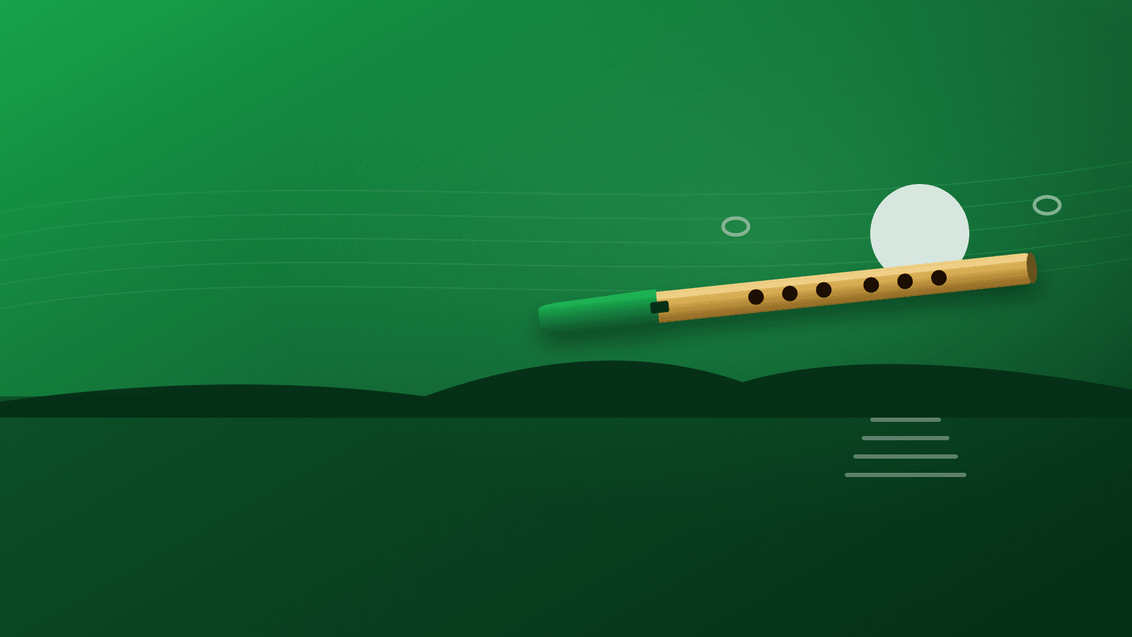 Slow Airs for the Tin Whistle – banner illustration