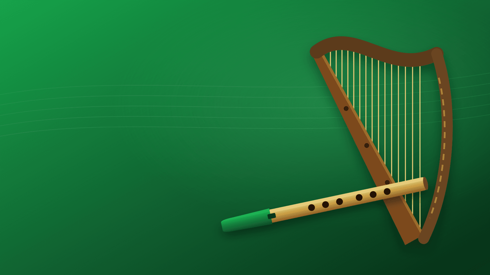 O'Carolan Tunes on the Tin Whistle – banner illustration